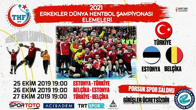 Hentbol A Milliler sahne alıyor