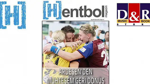 Hentbol Magazin D&R mağazalarında