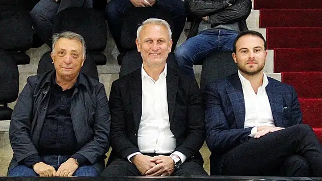 Kılıç, Beşiktaş Başkanı Çebi ile bir araya geldi