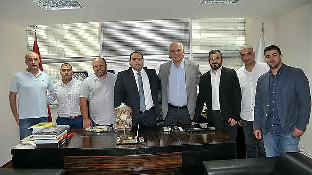 KKTC hentbol federasyonundan ziyaret