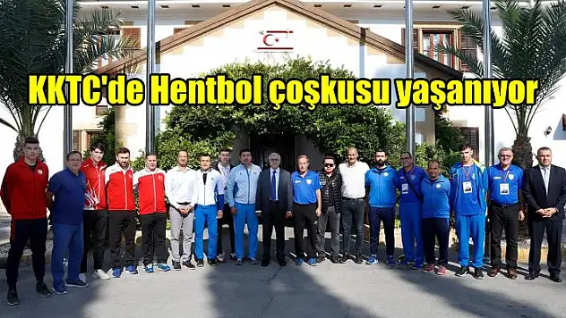 KKTC’de Hentbol çoşkusu yaşanıyor