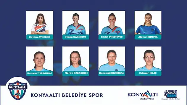 Konyaaltı Belediyespor yeni transferler ile hedef büyüttü