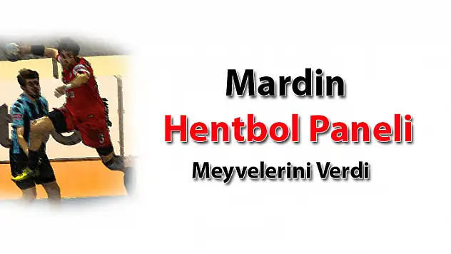 Mardin Hentbol Paneli meyvelerini verdi