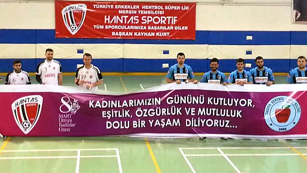 Mersin Hantaş ile Taşova Hentbol el ele verdi