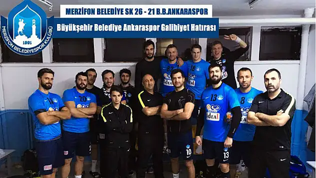 Merzifon Belediyesi kendine geldi