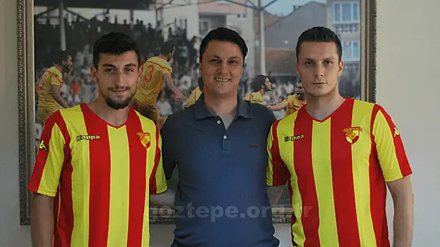 Stanko ve Yakup Göztepe’de
