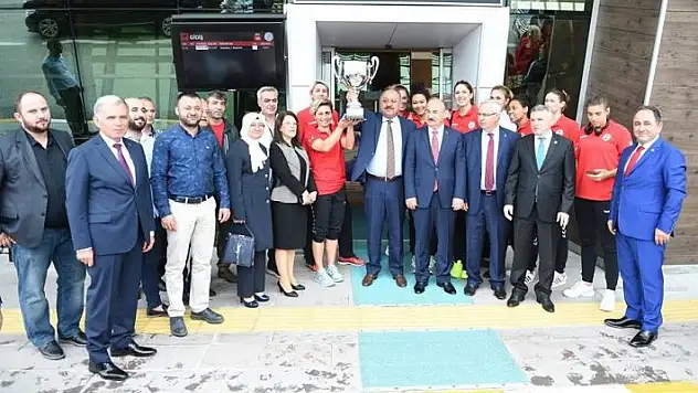 Süper Kupa sahibine süper karşılama