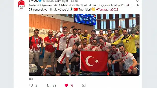 TMOK’den Hentbol paylaşımı