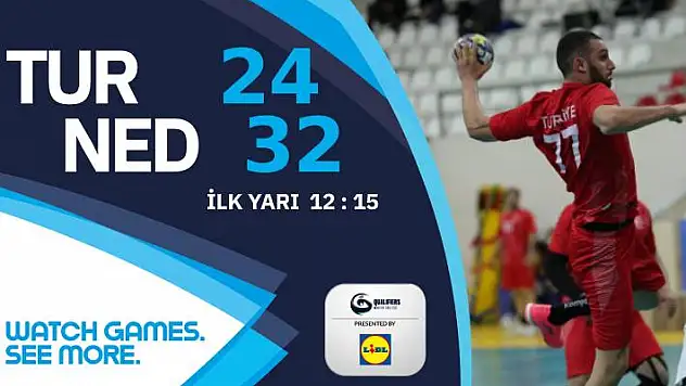 Türkiye – Hollanda: 24-32