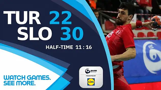 Türkiye – Slovenya: 22-30