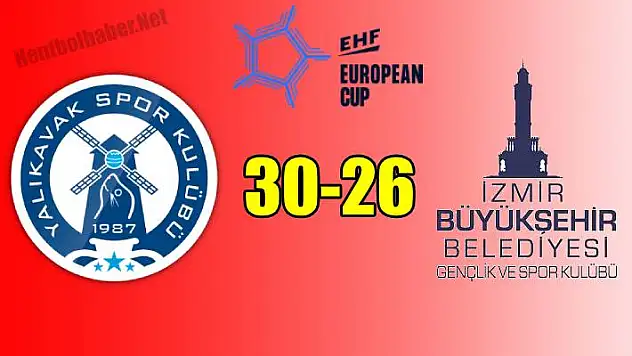 Yalıkavak SK – İzmir Büyükşehir BLD GSK: 30-26