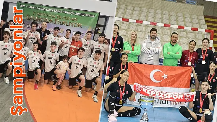 Şampiyon Beşiktaş ile Kepez Belediyespor!