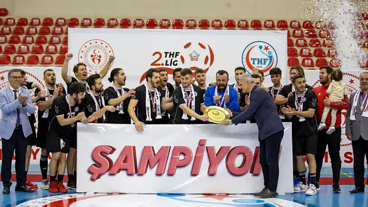 2.Ligin şampiyonu Yozgat Belediye Bozok Hentbol