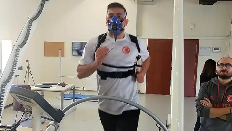 A Milli Erkek Hentbol Takımımıza periyodik test uygulanıyor