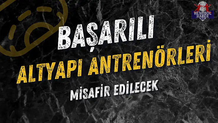 Altyapıda başarılı olan takım antrenörlerine özel uygulama