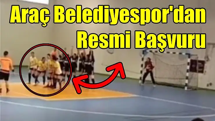 Araç Belediyespor resmi başvuruyu yaptı