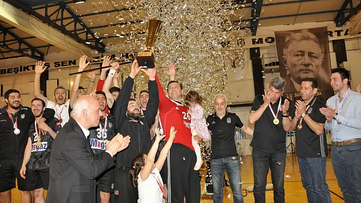 Beşiktaş Mogaz 13.Şampiyonluk Kupasına kavuştu