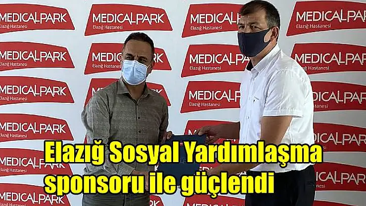 Elazığ Sosyal Yardımlaşma, sponsoru ile güçlendi