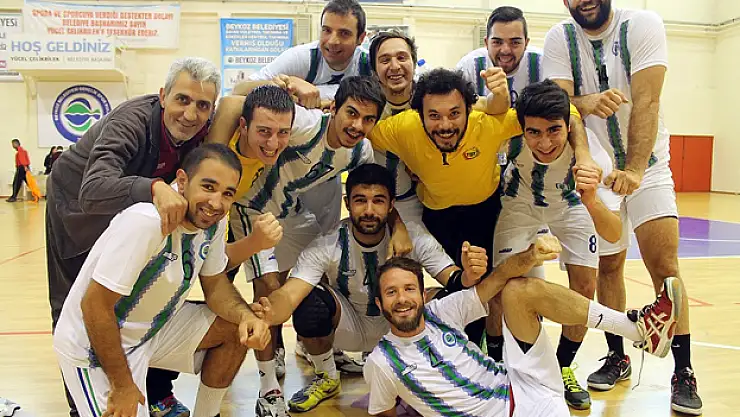 Erkekler 2.lig Play-off’larda günün tek kazananı Beykoz Belediyespor