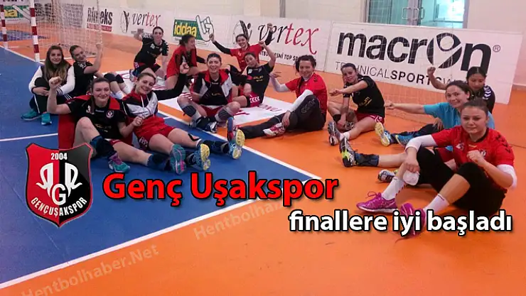 Genç Uşakspor finallere galibiyet ile başladı