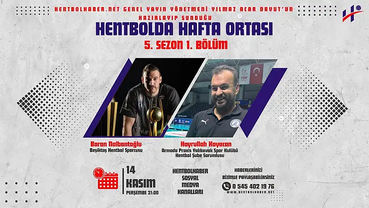 Hentbolda Hafta Ortası, 5. Sezonuna 'Merhaba' Diyor