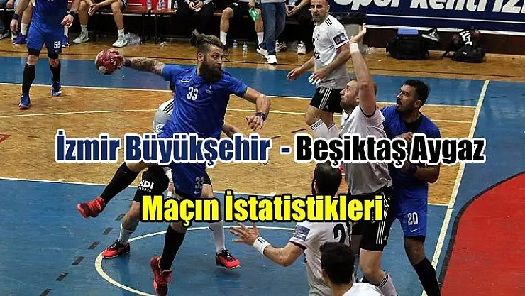 İzmir Büyükşehir – Beşiktaş Aygaz maçının istatistikleri