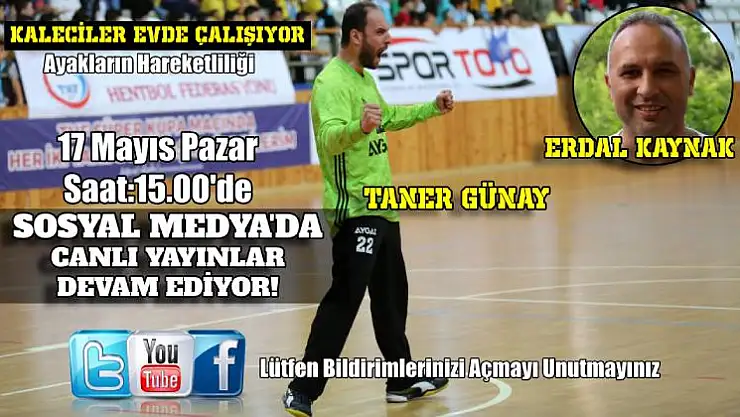 Kalecilere özel eğitim Yüz Yüze Hentbol’da