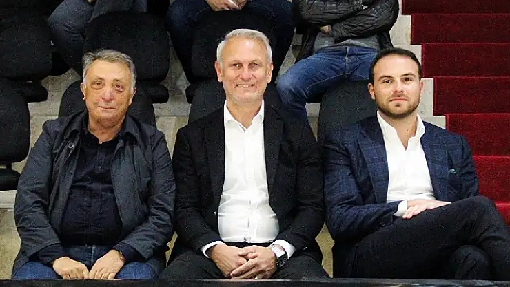 Kılıç, Beşiktaş Başkanı Çebi ile bir araya geldi