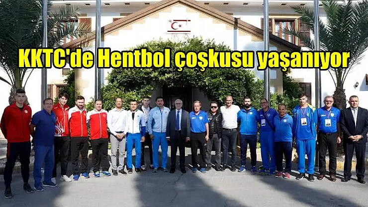 KKTC’de Hentbol çoşkusu yaşanıyor