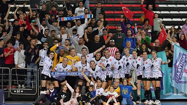 Konyaaltı Belediyespor Avrupa’da şen!