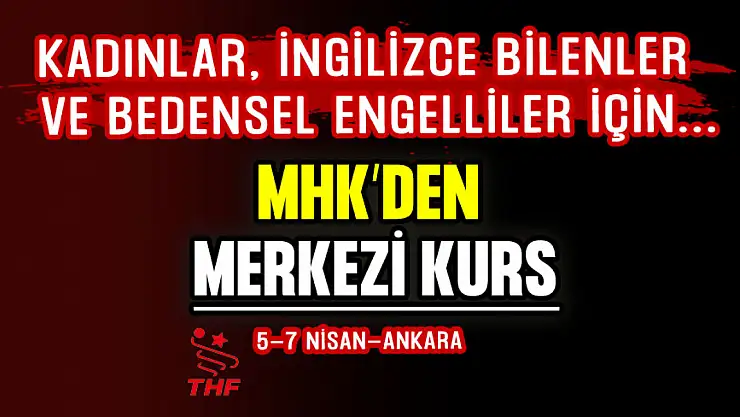MHK'den İngilizce Bilenler Ve Bedensel Engelliler İçin Merkezi Kurs!