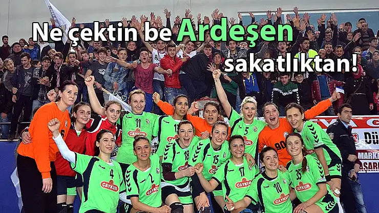 Ne çektin be Ardeşen sakatlıktan!