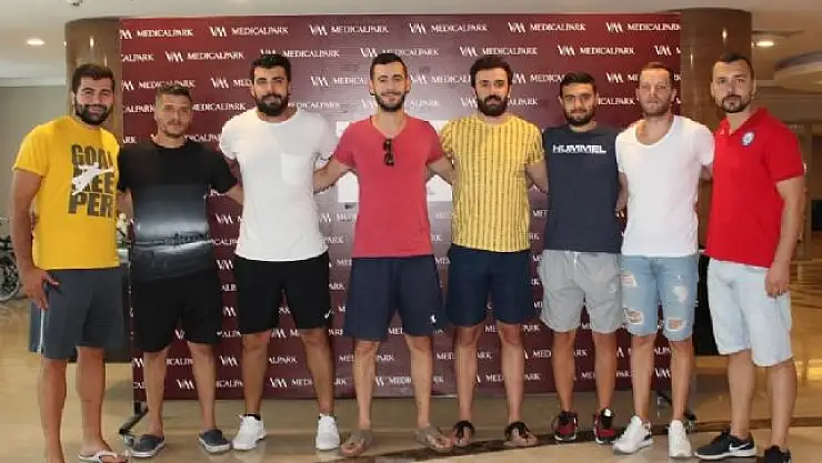 Nilüfer Belediyespor sağlık kontrolünden geçti