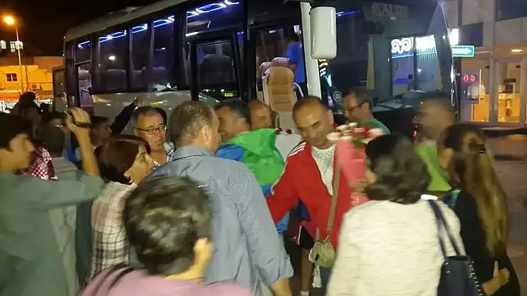 Türkiye Şampiyonuna Çoşkulu Karşılama