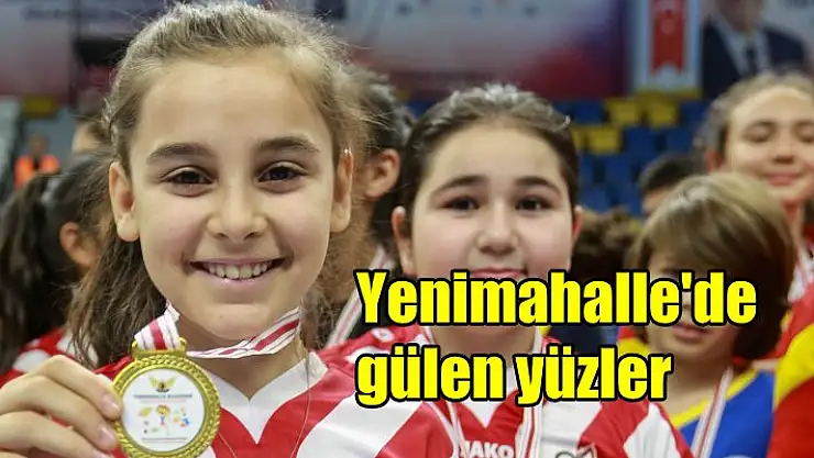 Yenimahalle’de gülen yüzler