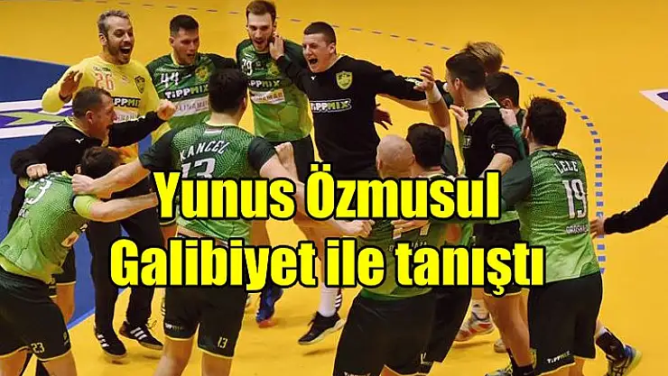 Yunus Özmusul’un takımı galip geldi