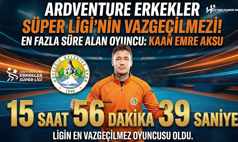 Ardventure Erkekler Süper ligi'nde En Fazla Süre Alan Yıldızlar Kimler?