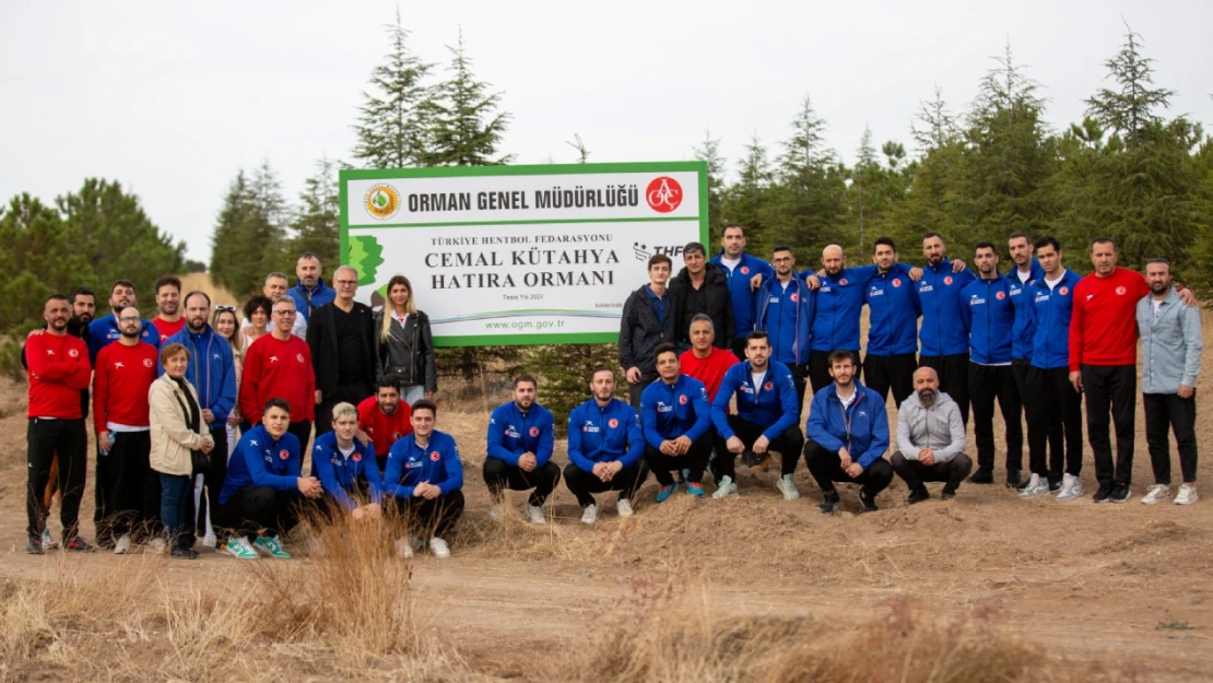 Cemal Kütahya Hatıra Ormanı'na Fidanlar Dikildi