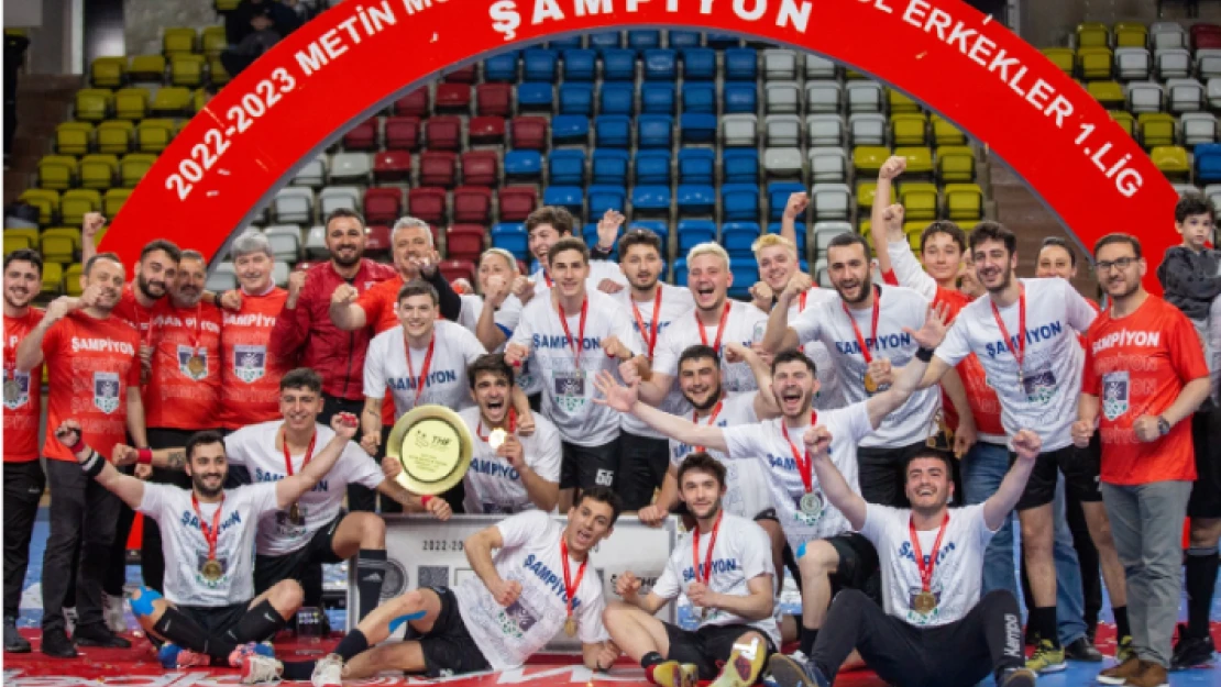 Erkekler 1. Ligi’nde Bahçelievler Belediye Spor şampiyon oldu