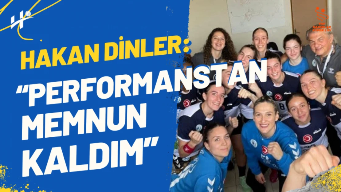 Görele Belediyespor Antrenörü Hakan Dinler'den Galibiyet Değerlendirmesi