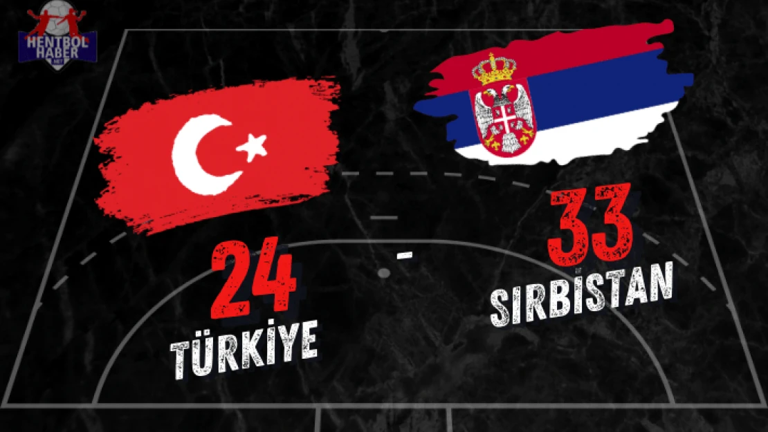 Türkiye – Sırbistan : 24-33