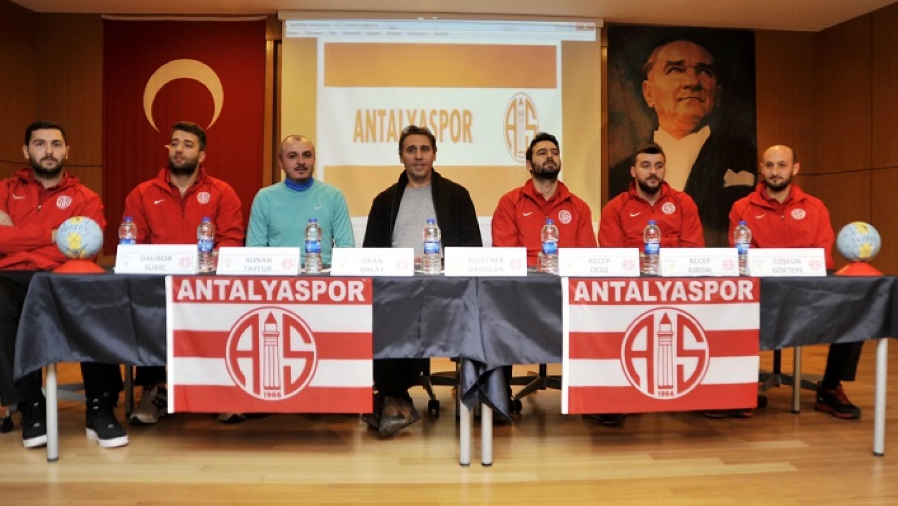 Antalyaspor, Doğa Kolejine konuk oldu