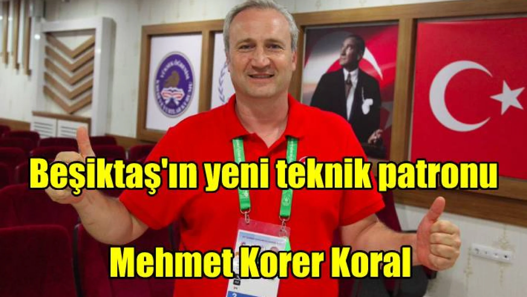 Beşiktaş Aygaz’da Başkan Ahmet Nur Çebi yeni teknik patronu açıkladı