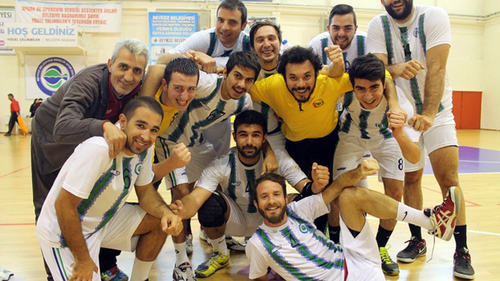 Erkekler 2.lig Play-off’larda günün tek kazananı Beykoz Belediyespor