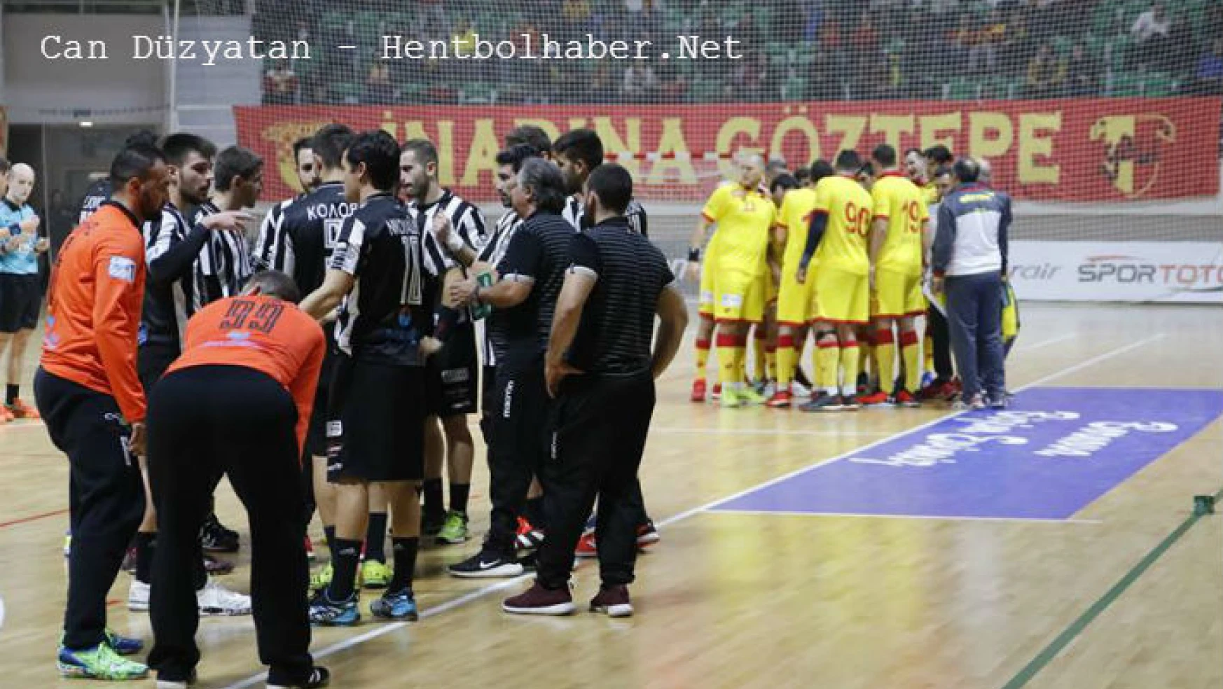 Göztepe – Paok  EHF Challenge Kupası ilk maçının tekrarı