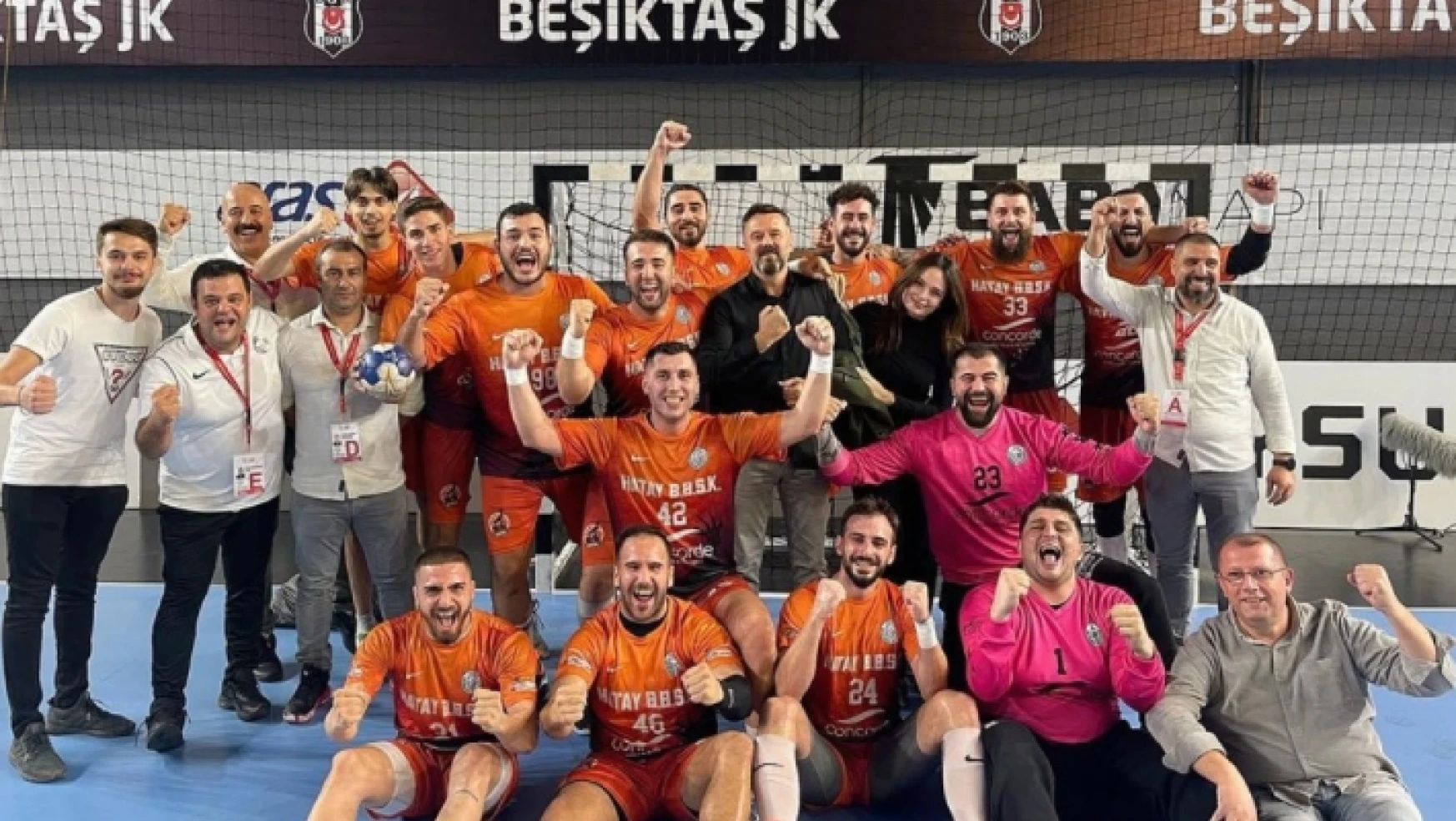 Hatay Büyükşehir Belediyespor, Beşiktaş'ı mağlup etti