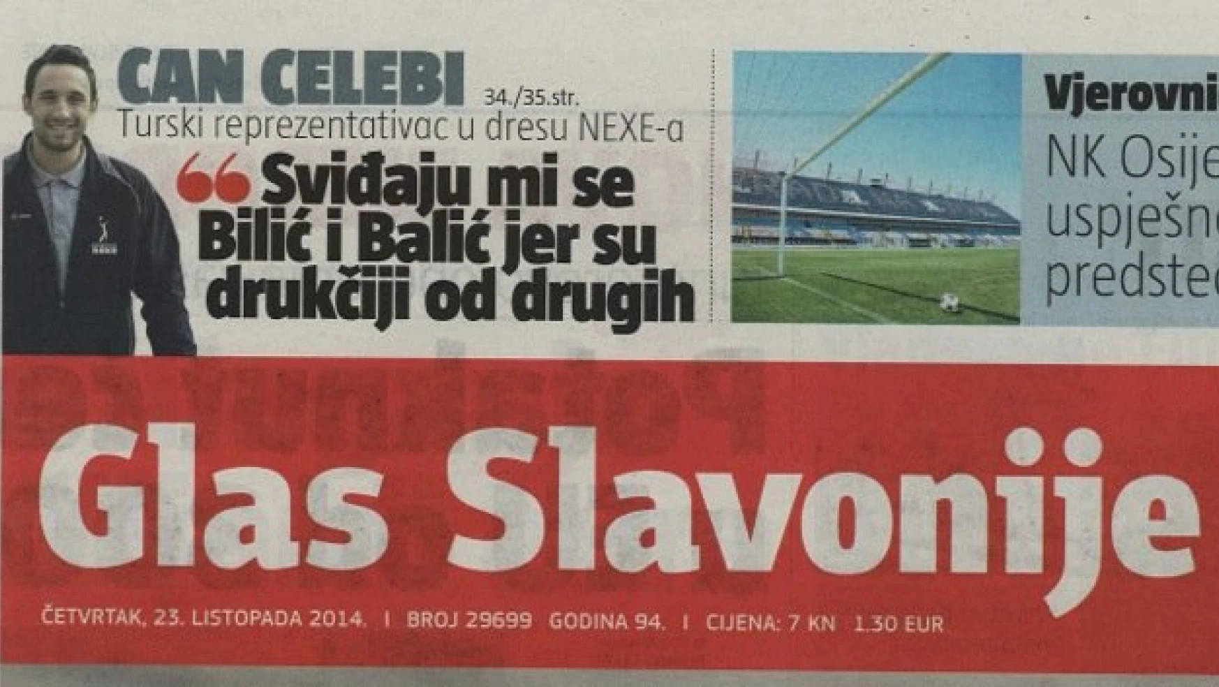 Hırvatistan Gazetelerinin Manşetinde Bir “TÜRK”