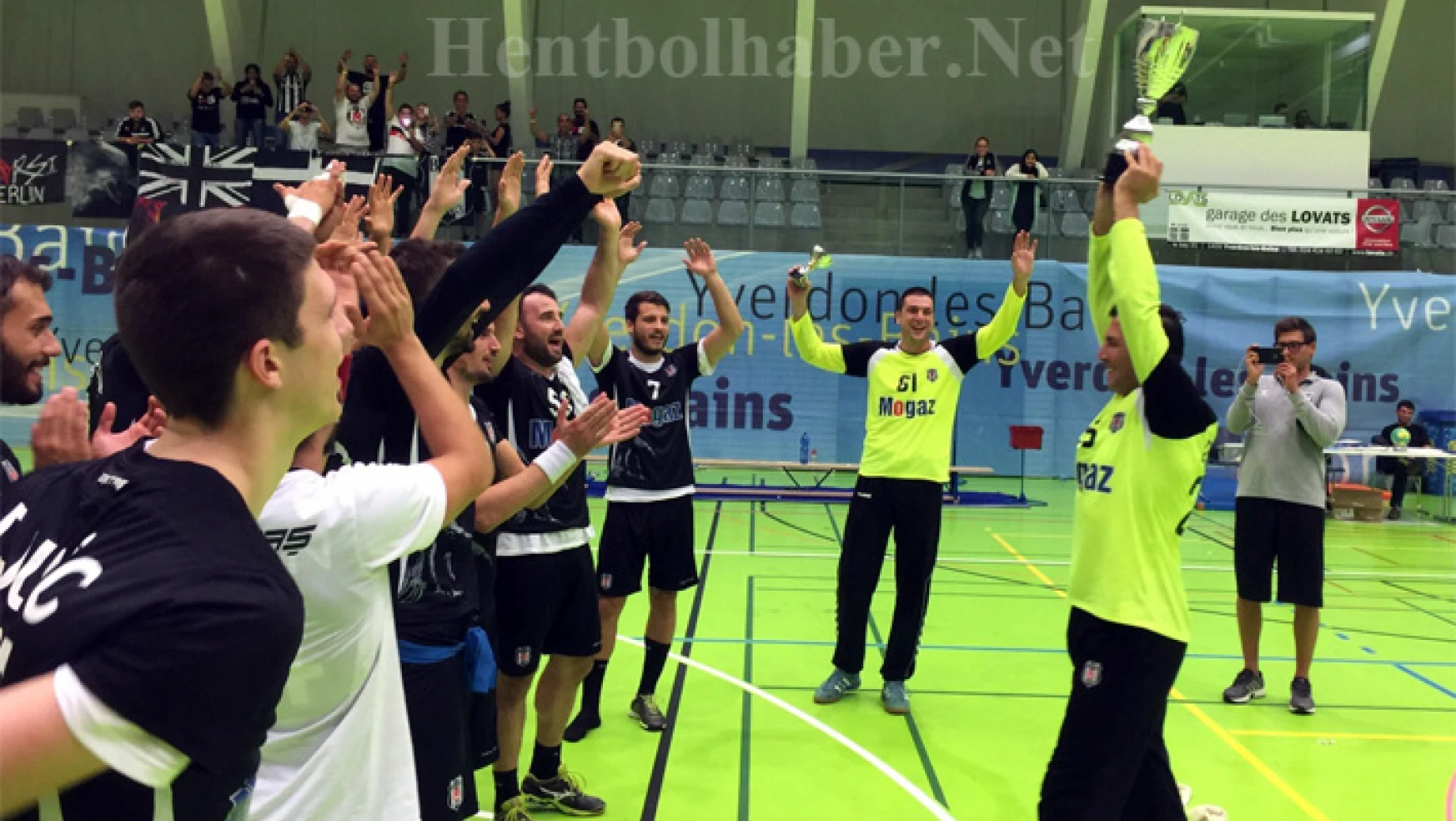 Lovats Cup 2015’de şampiyon Beşiktaş Mogaz