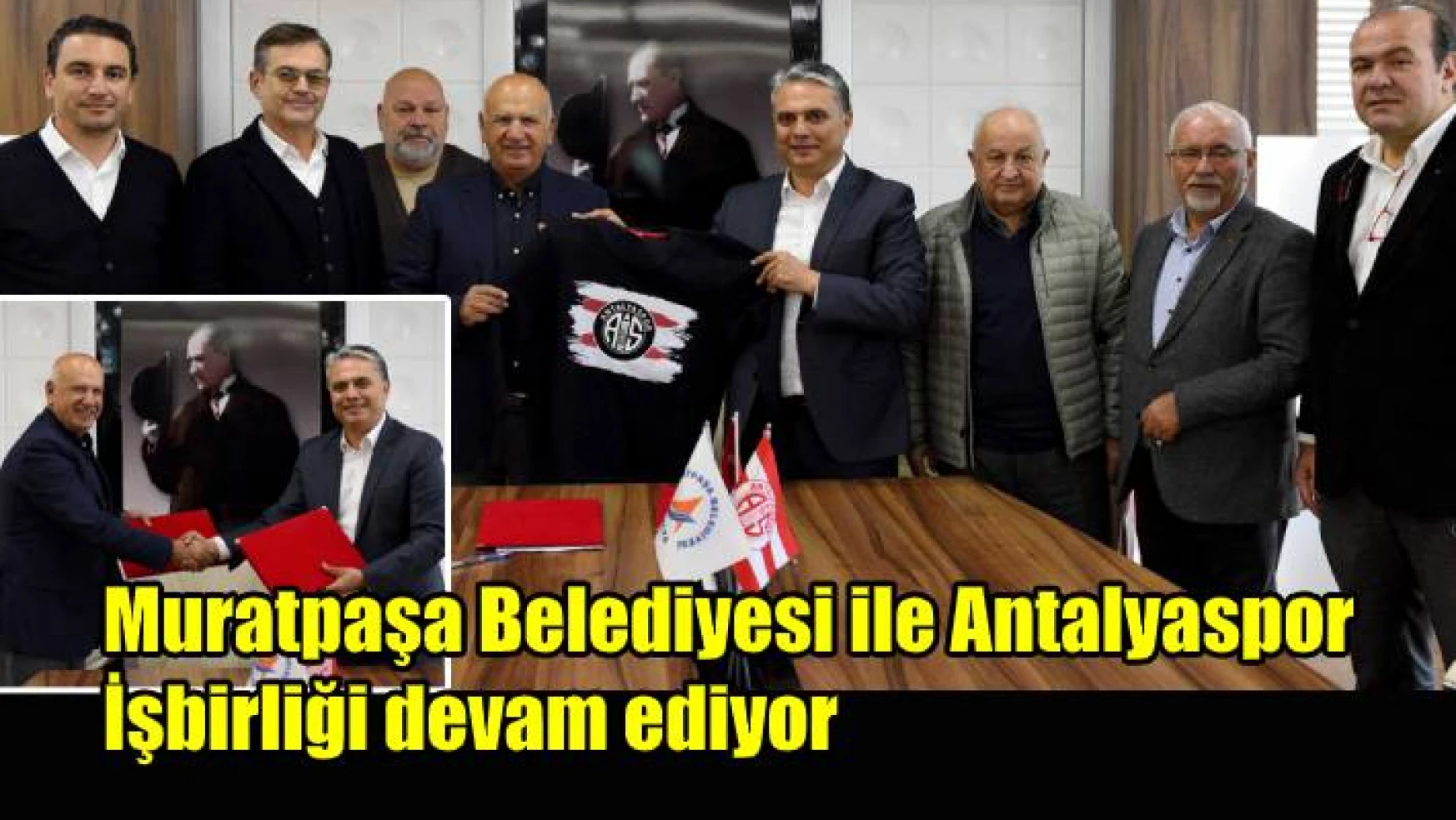 Muratpaşa Belediyesi ile Antalyaspor işbirliği devam ediyor