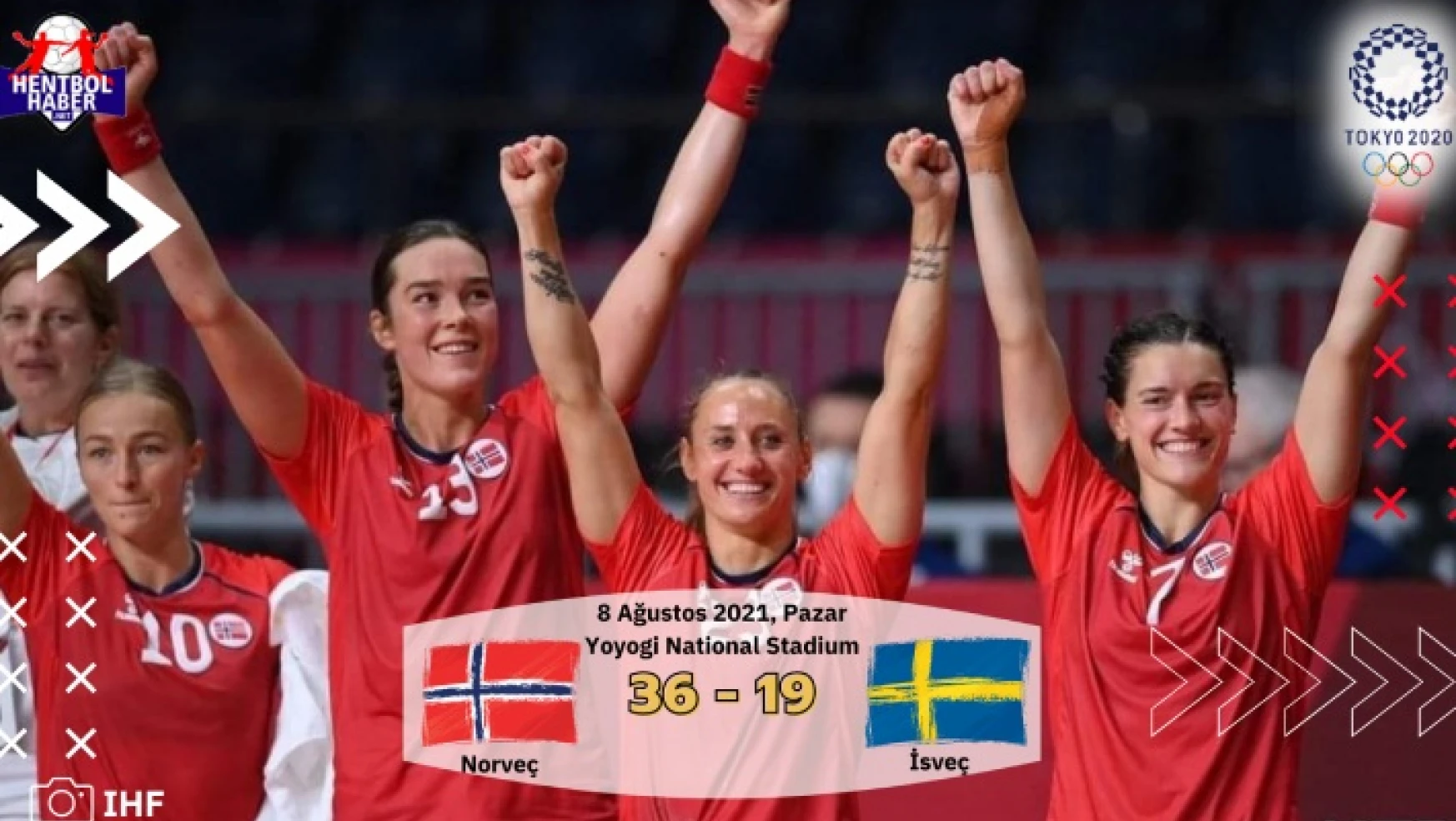 Norveç – İsveç: 36-19